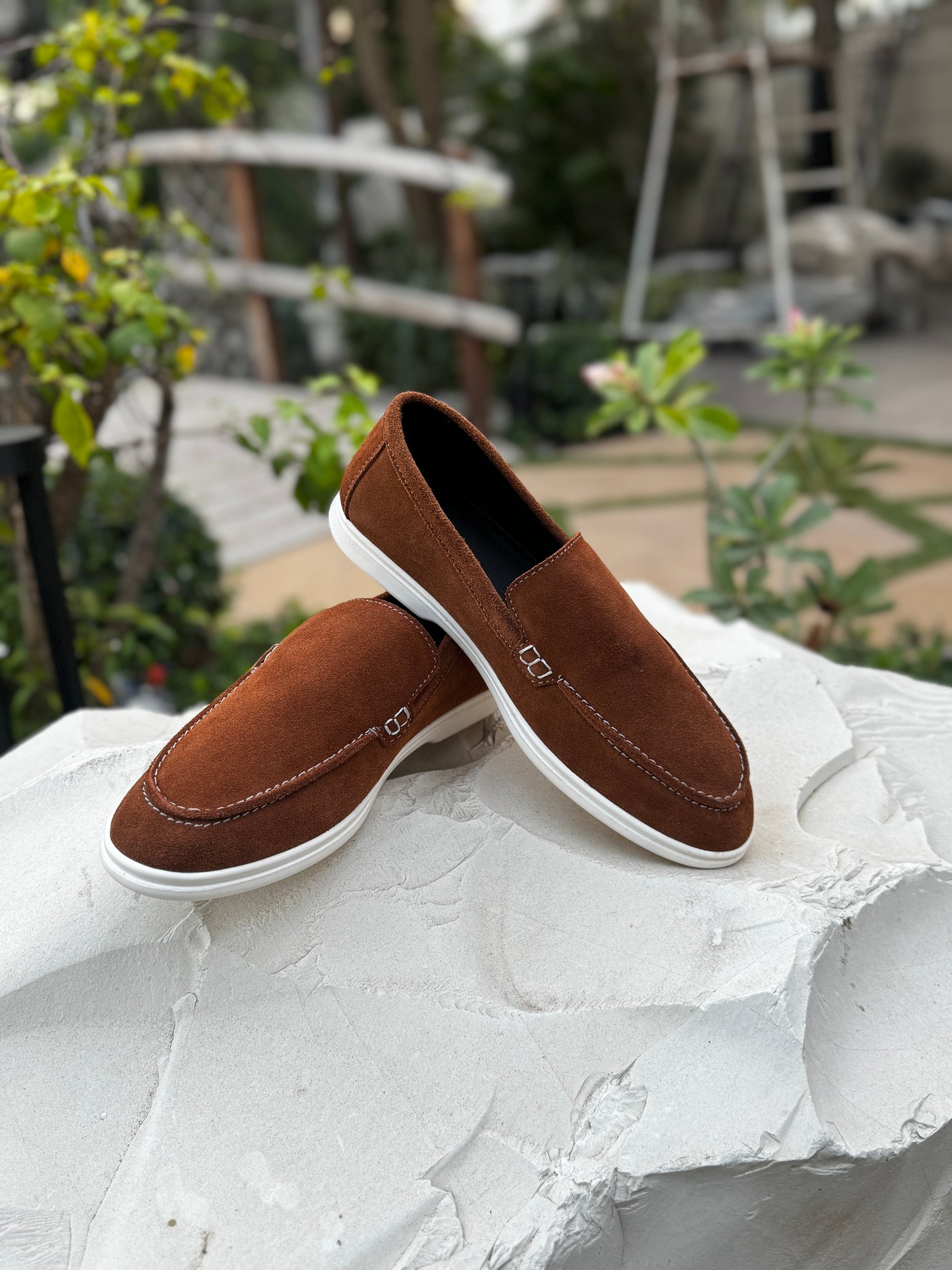 Suede Loafers musterd