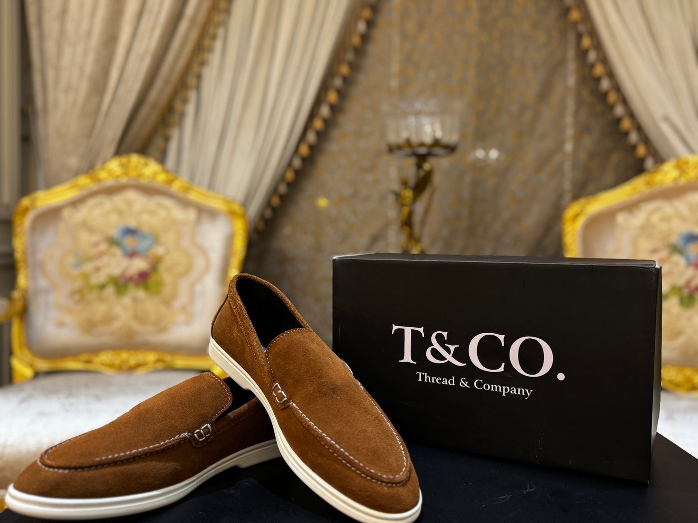 Suede Loafers musterd