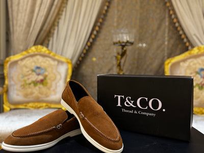 Suede Loafers musterd