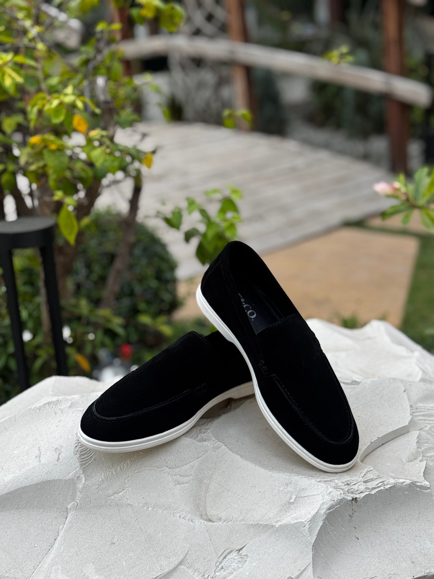 Suede Loafer's Black