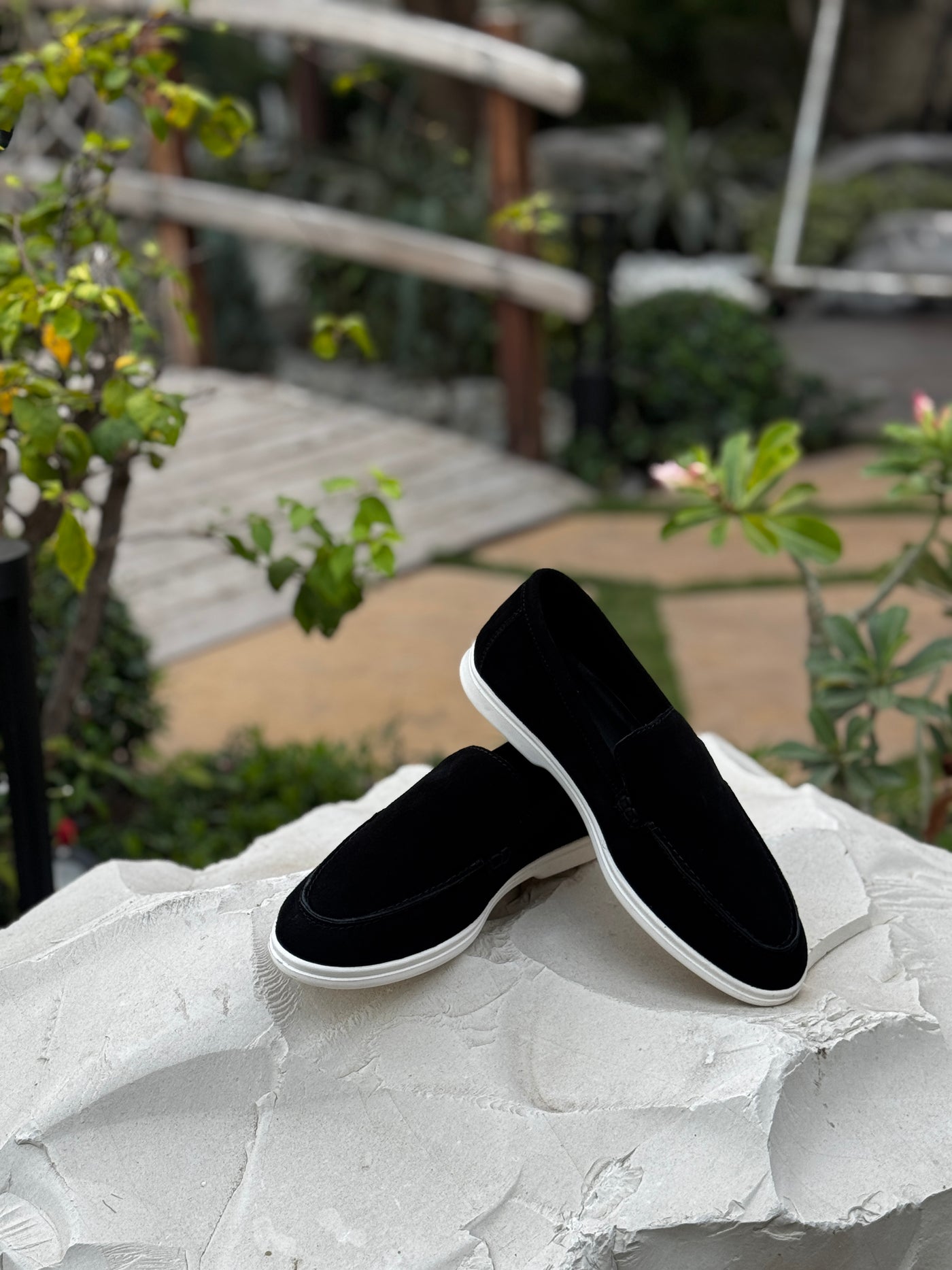 Suede Loafer's Black